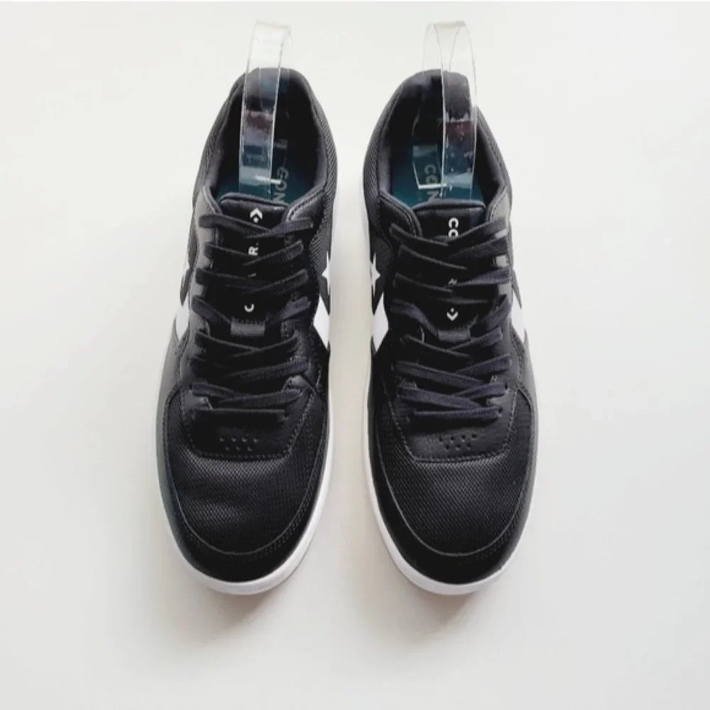 Converse Rival Ox Black White Gum Men's 11.5 Women's 13 - Picture 3 of 6